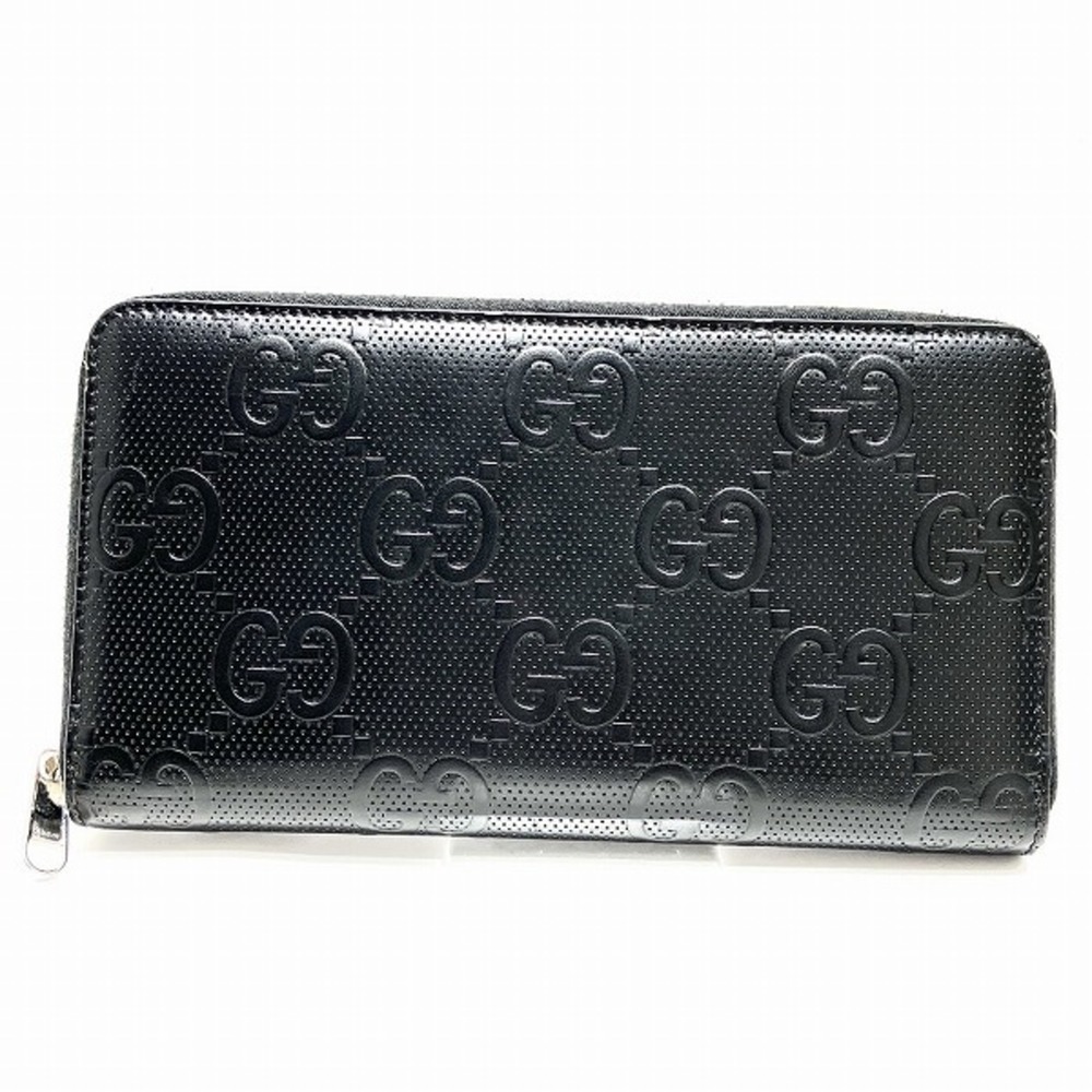 GUCCI GG embossed round zipper 625563 long wallet for men and women - Picture 9 of 9